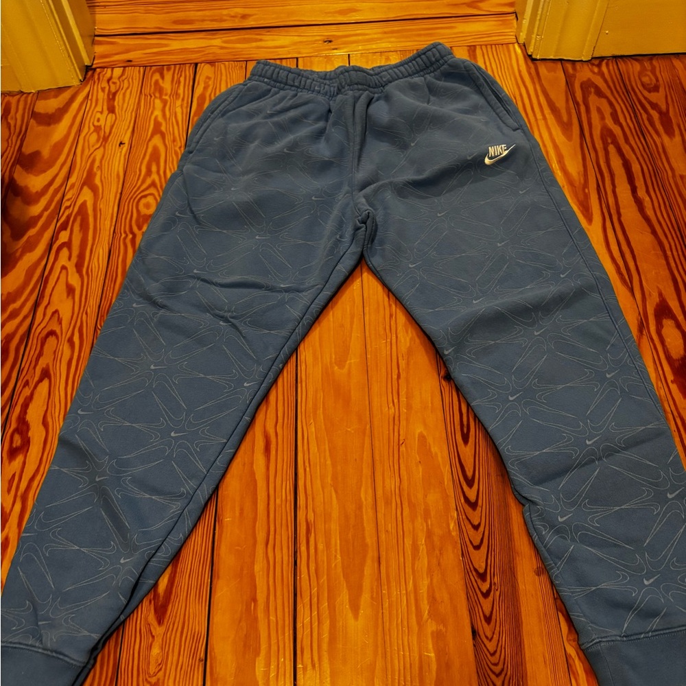 Nike Mens Blue Joggers